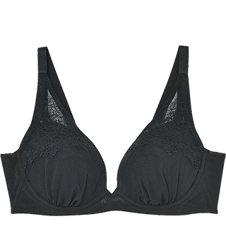 ワコール_ウェブストア限定 小さく見せるブラ BMM322 BL