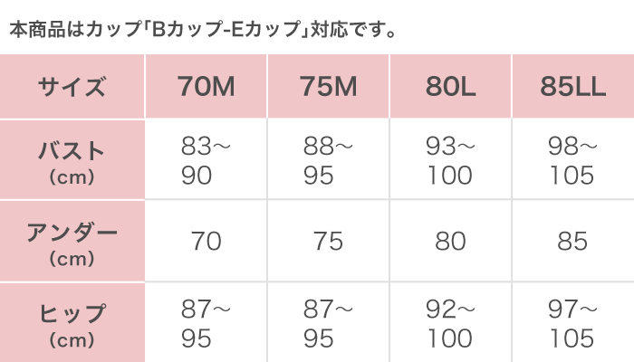 サイズ表