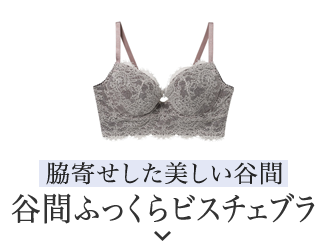 谷間ふっくらビスチェブラ