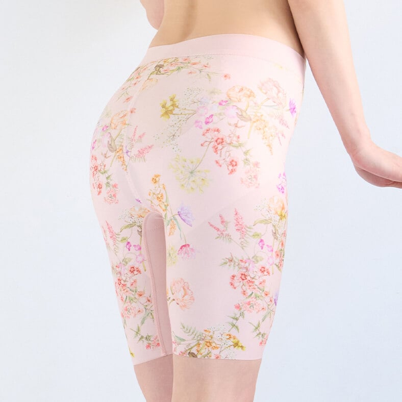 【ワコール】 重力による皮ふたるみを軽減！ 【重力ケアガードル】 ガードル（ロング丈） GRC623 RP