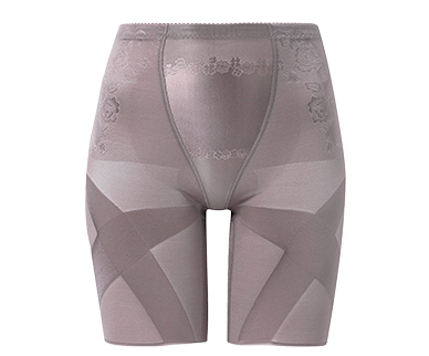 ウイング【スリムアップパンツ】ガードル（ロング丈） KQ0821 GY