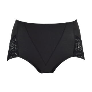 ウイング 美尻補整ショーツ【Ｐパンツ】バックレースショーツ KJ4210 BL