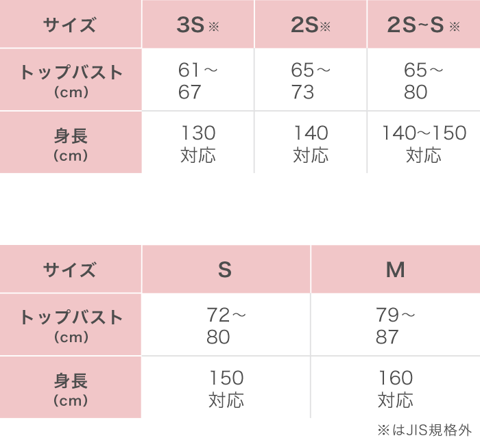 サイズ表 ワコール直営の公式下着通販サイト Wacoal Web Store サイズ表 ワコール直営の公式下着通販サイト Wacoal Web Store