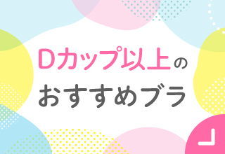 Dカップ以上のおすすめブラ