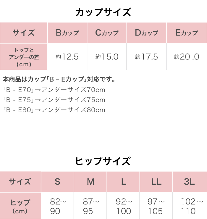 サイズ表