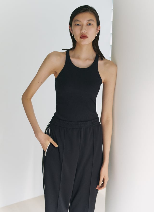 CUPIN AMERICAN SLEEVE TANKTOP JCX253 モデル画像