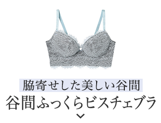 谷間ふっくらビスチェブラ