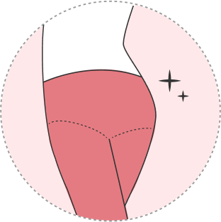 アウターにひびきにくい
