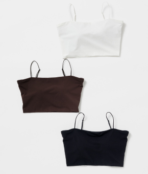 CUPIN TUBE TOP CAMISOLE JCX153