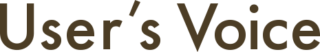 User's Voice