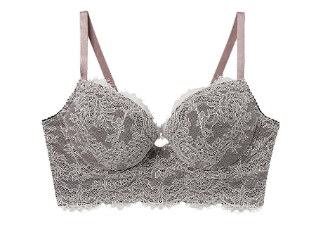 ワコールウェブ限定 谷間ふっくらビスチェブラ BMM423_WI