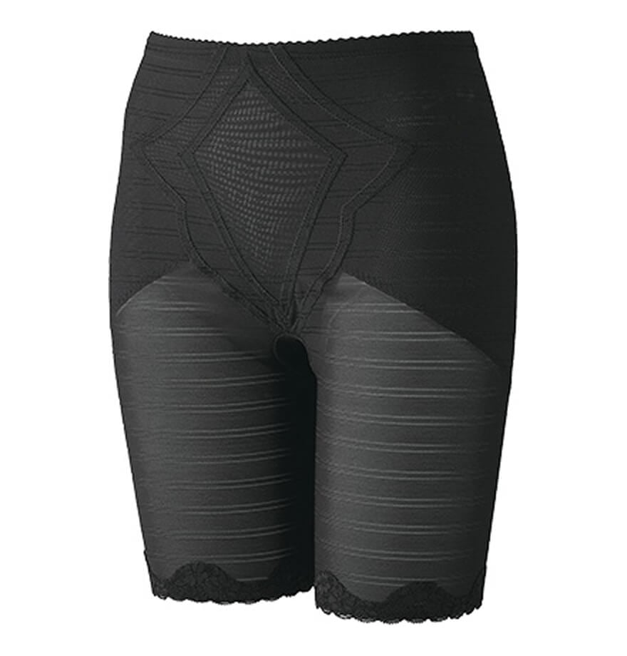 ウイング まるみのあるヒップラインに 【キュッとアップパンツ】 ガードル（ロング丈）GUM595 BL