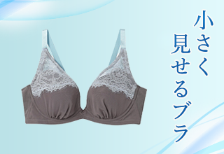 ワコール夏アイテム特集・小さく見せるブラ