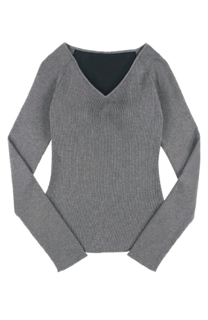 CUPIN V-NECK KNIT