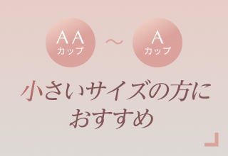 ノンワイヤーブラ特集・小さいサイズ