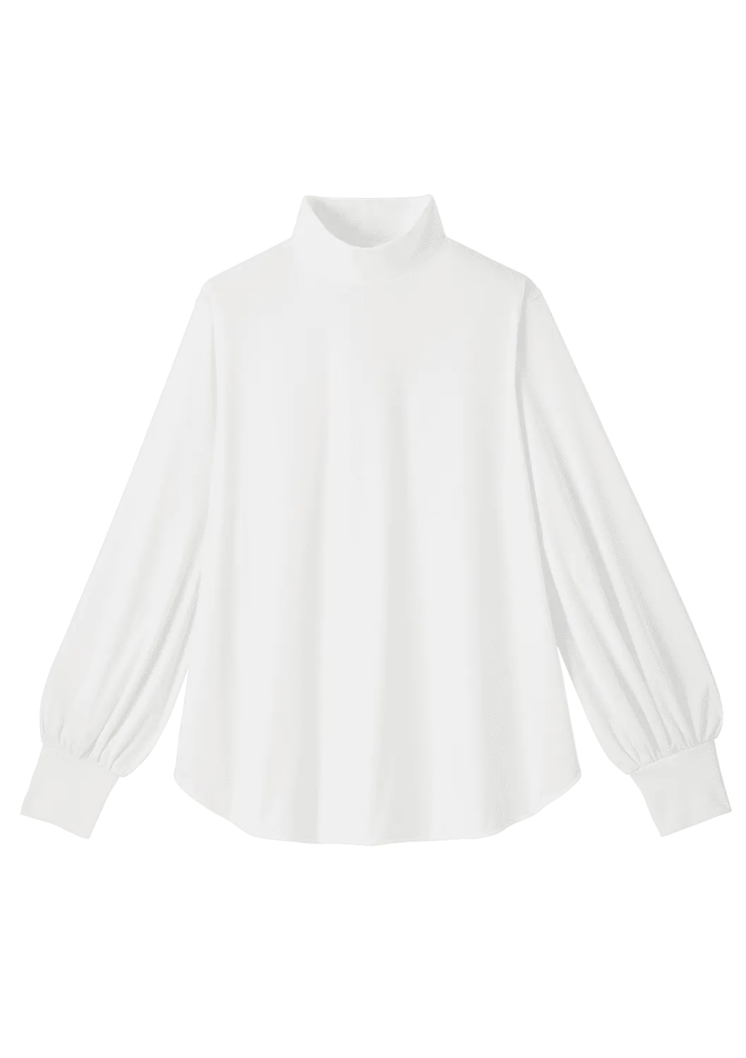 シンプルTブラウス（ホワイト）