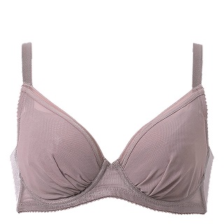 ワコール 小さく見せるブラ　シンプル BRB452 DR