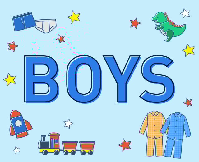 KidsTOP:男児のインナー、パジャマ