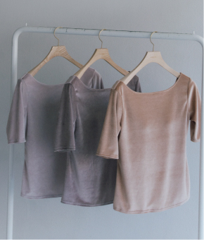 CUPIN VELOUR TOPS JCX350
