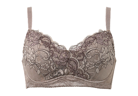 ウイング 小さく見せるブラ３／４カップブラ KB6100_BR