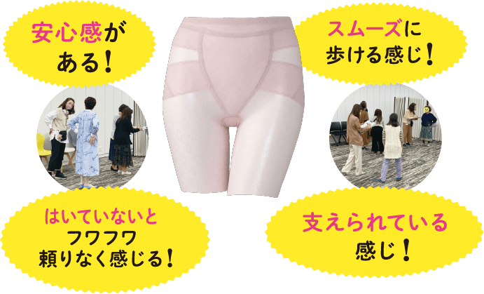 安心感がある!スムーズに歩ける感じ!スムーズに歩ける感じ!スムーズに歩ける感じ!