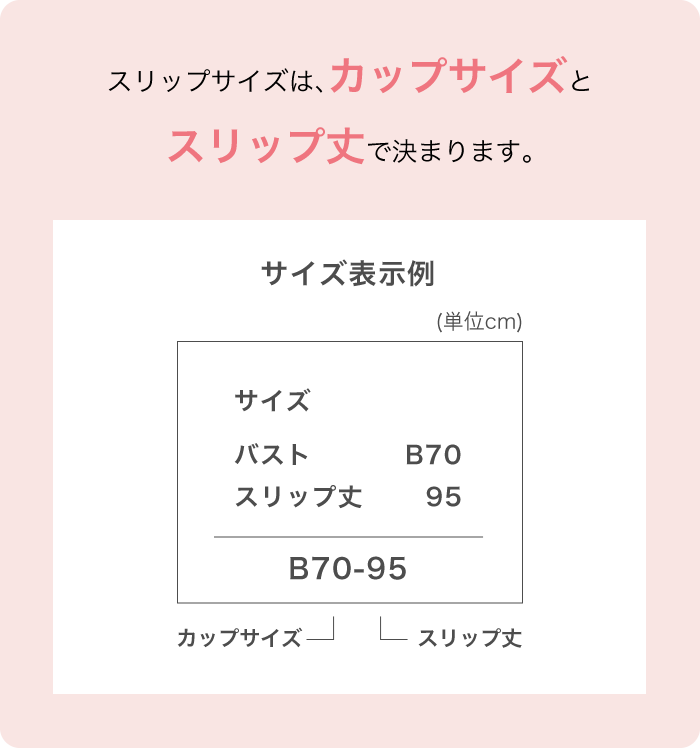 サイズ表示例