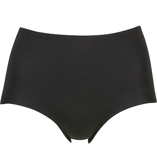 ウイング【綿の贅沢】深ばきショーツ EC3100 BL