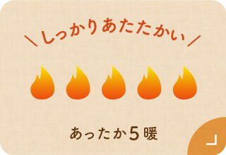 ワコール ぬくもりと暮らす、私の冬支度・あったか５暖