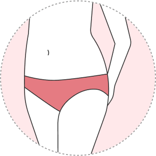 肌あたりやさしい