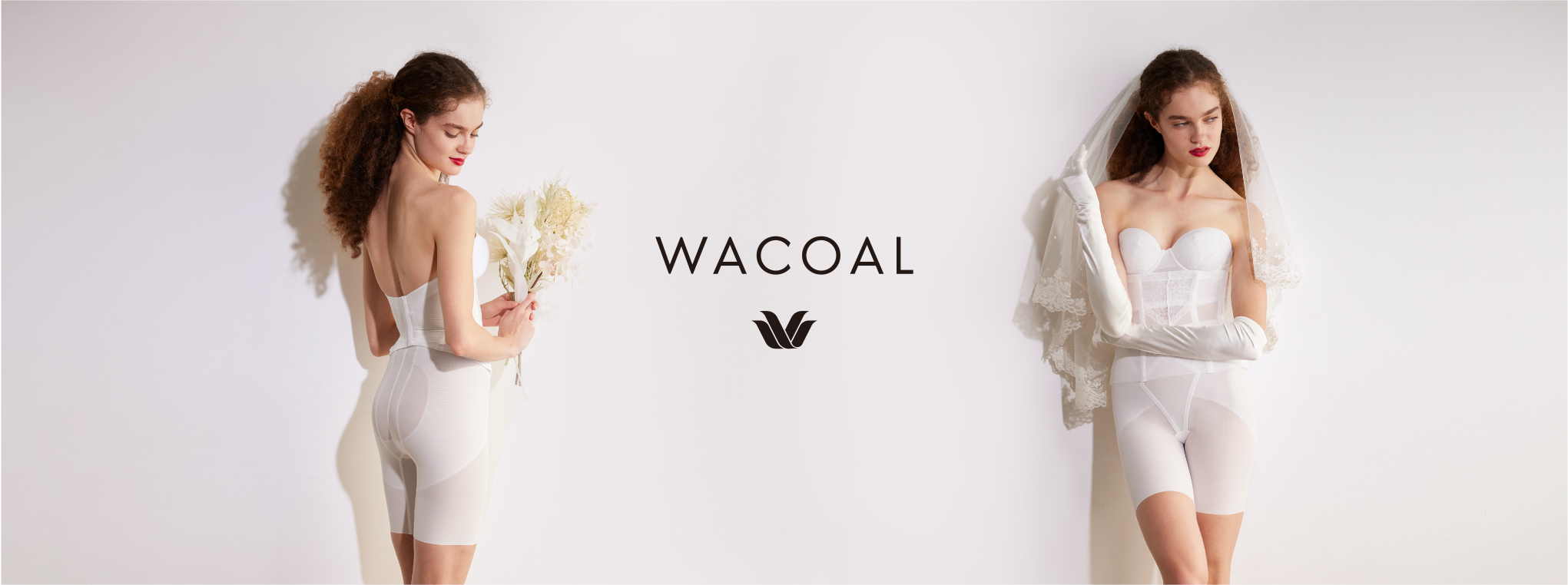 Wacoal ブライダルインナー ホワイト 2点セット ブライダルインナーでウエディングドレス姿を美しく|ワコール