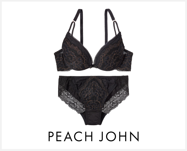ブラ・ショーツペア特集：PEACH JOHN