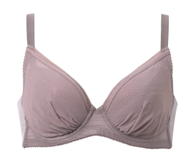 ワコール 小さく見せるブラ　シンプル BRB452 DR