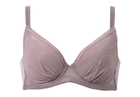 ワコール 小さく見せるブラ ３／４カップブラ BRB452 DR