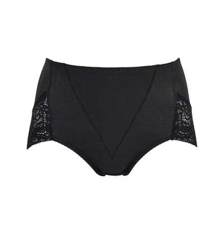 ウイング 美尻補整ショーツ／綿混【Ｐパンツ】バックレース ショーツ KJ4210 BL