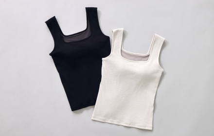 CUP IN SQUARE NECK TANKTOP JCX259