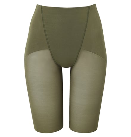 ワコール 薄くて、軽くて、スリムシルエット【極薄タイプ】ガードル（ロング丈） GFA152 OV