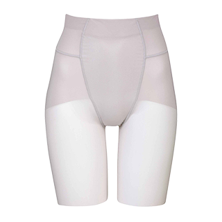 ワコール ハイウエストで腰回りすっきりガードル（ロング丈）GFA155 GY