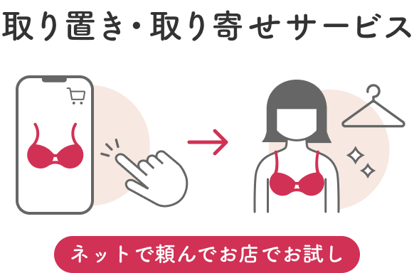 取り置き・取り寄せサービス ネットで頼んでお店でお試し