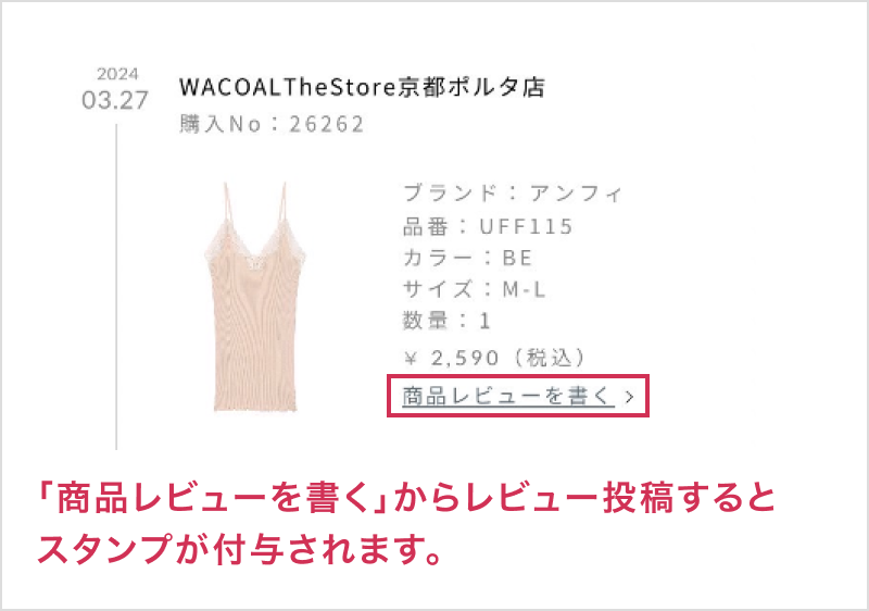 スクリーンショット：スタンプ起動方法の説明している