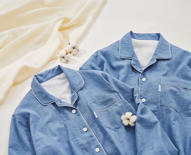 ガーゼ素材パジャマ特集