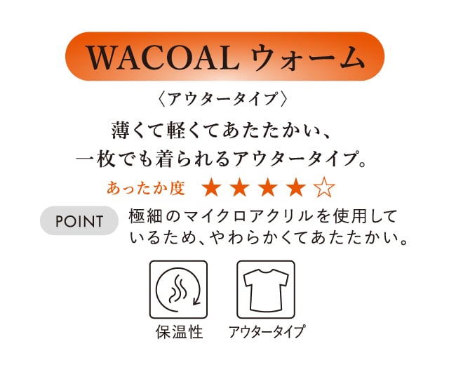 WACOALウォーム