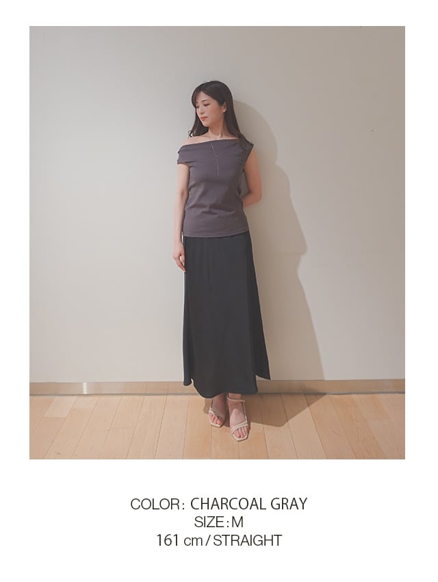 JCX263 COLOR CHARCOAL GRAY SIZE M 161cm STRAIGHT