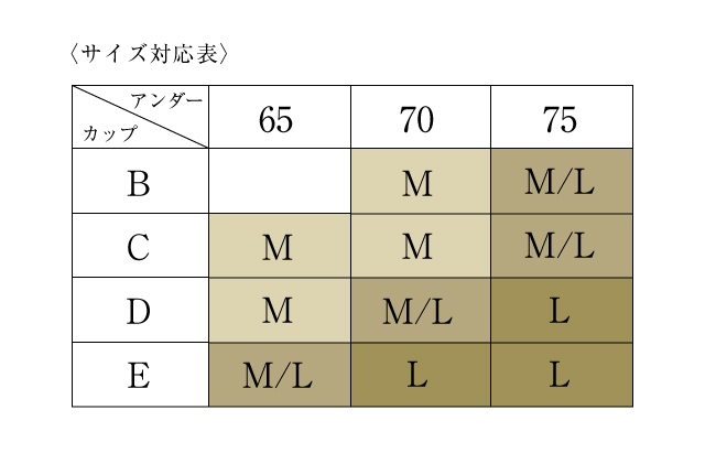 サイズ表