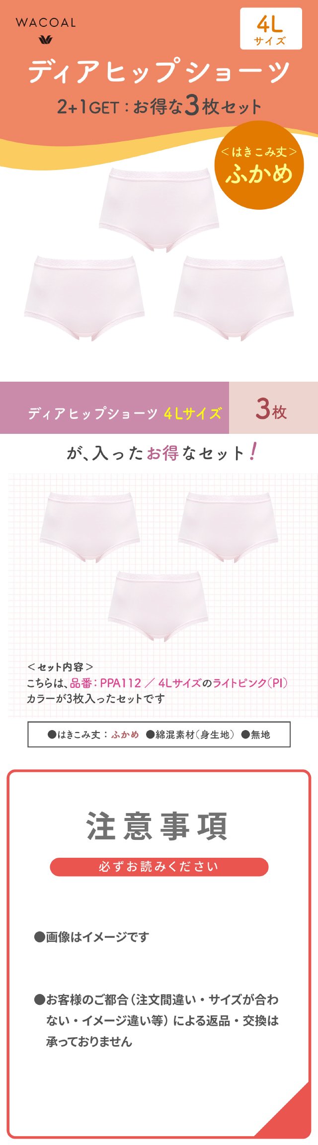 セット内容と注意事項