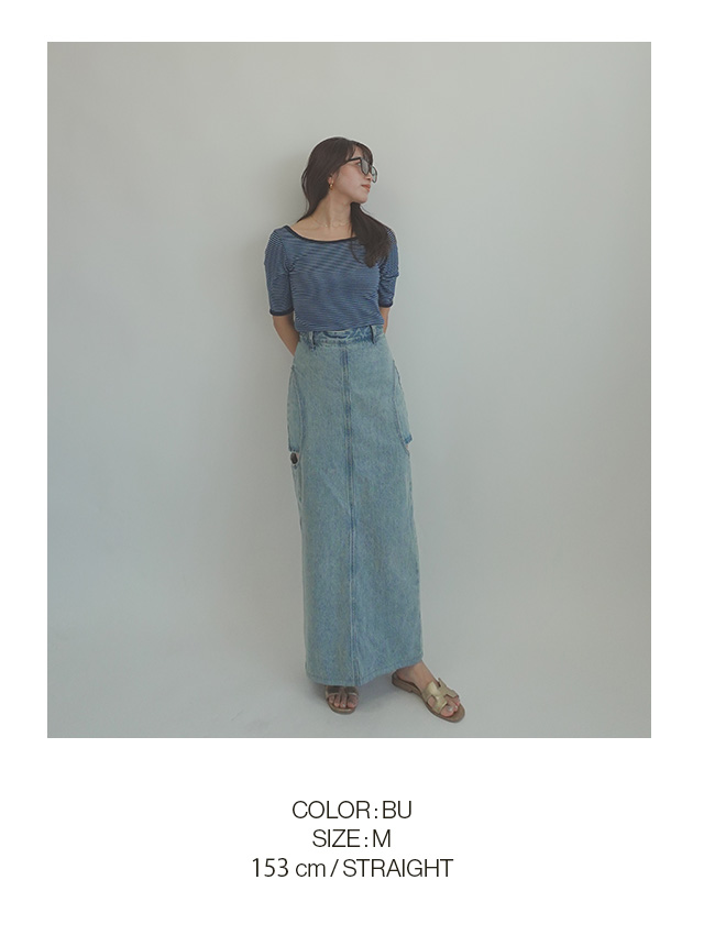 JCX461 COLOR BU SIZE M 153cm STRAIGHT