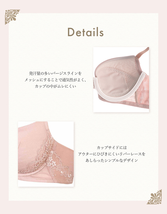 ナチュラルメイクブラ 機能説明