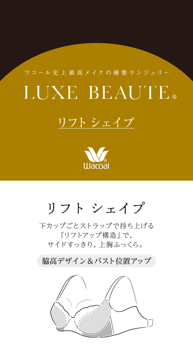 LUXE BEAUTE リフトシェイプ 機能説明