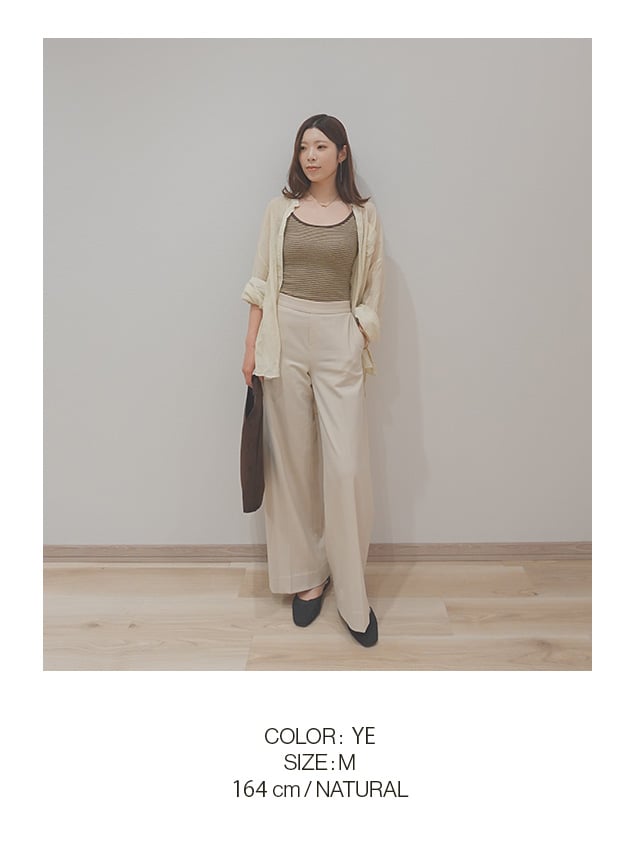 JCX163 COLOR YE SIZE M 164cm NATURAL