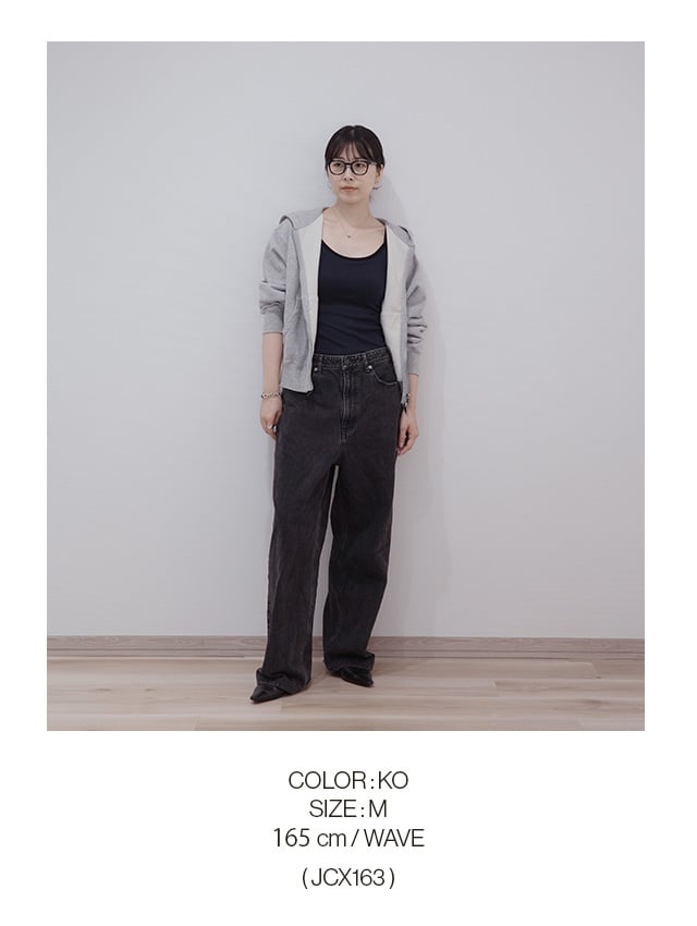JCX163 COLOR KO SIZE M 165cm WAVE