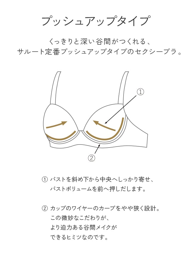 プッシュアップタイプ機能説明